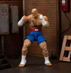 [Pré-venda] Sagat, Street Fighter II - 1/12 - Jada Toys