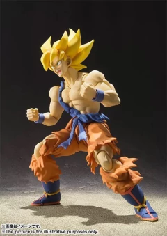 Dragon Ball S.H. Figuarts Son Goku Super Saiyan Warrior Awakening 2.0 na internet