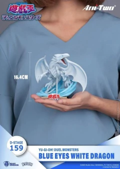 [Pré-venda] Estátua de Edição Limitada do Dragão Branco de Olhos Azuis Yu-Gi-Oh! Duel Monsters D-Stage DS-159 - comprar online