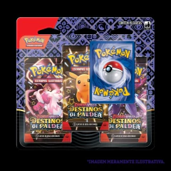 Blister Triplo Pokémon EV4.5 - Destinos de Paldea - comprar online