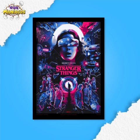 Placa Decorativa - Strange Things #001 - comprar online