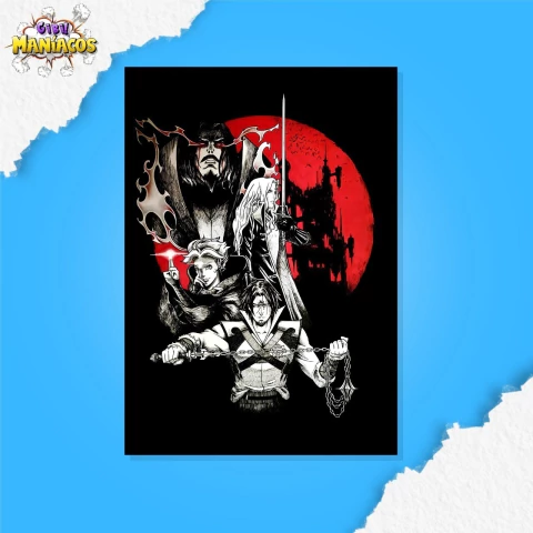 Placa Decorativa - Castlevania #001 - comprar online