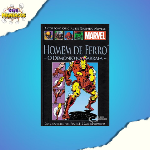 Livro Graphic Novels Marvel - vol 01 Homem de Ferro: O Demônio na Garrafa - comprar online