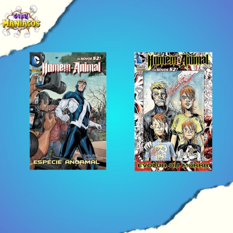 Homem-Animal os Novos 52 Vol. 01 e 02 (Pack completo) - comprar online