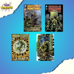 Monstro do Pantano os Novos 52 Vol. 01 ao 04 (Pack completo) - comprar online