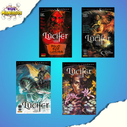 universo Sandman Lúcifer Vol. 1 ao 4 (Pack completo) - comprar online