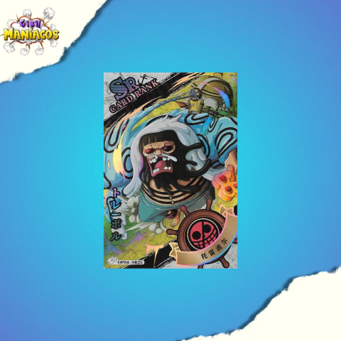 card One Piece SR Trebol OP04-SR25
