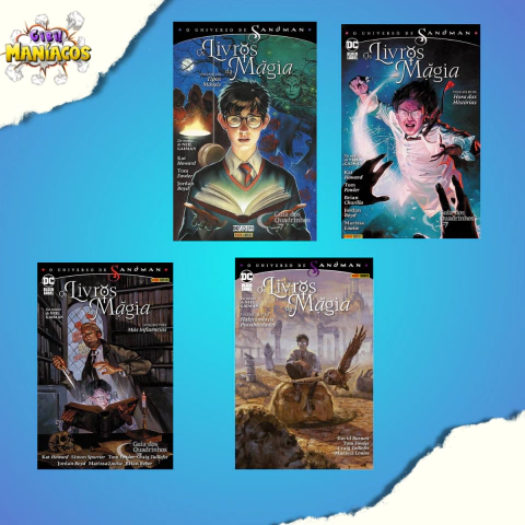 universo Sandman Os Livros da Magia Vol. 1 ao 4 (Pack completo) - comprar online