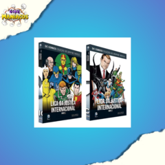 DC Comics Graphic Novels Liga da Justiça Internacional Parte I E II (Pack completo) - comprar online
