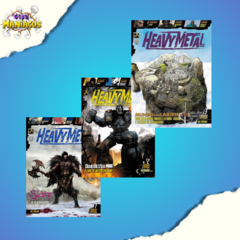 Heavy Metal vol 1 ao 3 (pack)