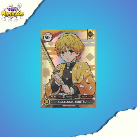 Card Demon Slayer SSR - Agatsuma Zenitsu *1