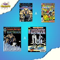 Batman a queda do morcego completa (Pack) Batman 4ª série e Liga da Jautiça e Batman completos - comprar online