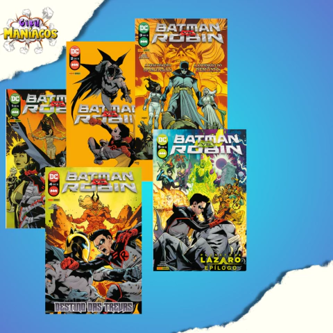 Batman Vs. Robin Vol. 01 ao 05 (Pack Completo)