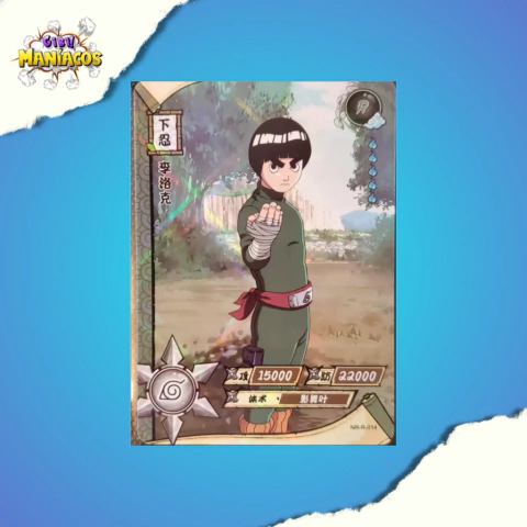 Card Kayou Naruto - R - Rock Lee NR-R-014