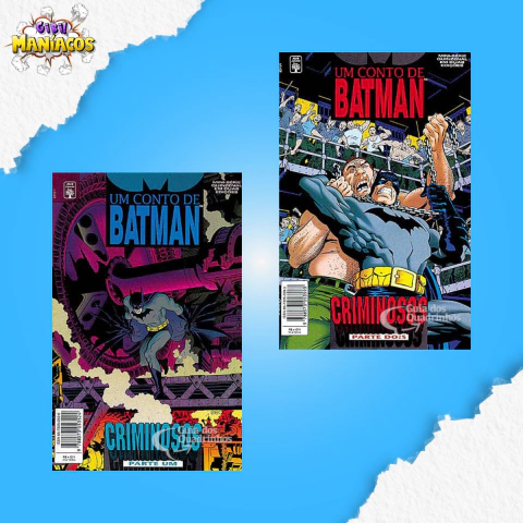 Coleção Batman - Um Conto de Batman - Criminosos Completa (Pack) 1 e 2 - comprar online