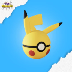 Pokémon - Pokebola Temática Diorama Pikachu