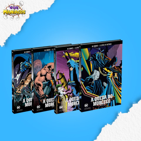 Batman a Queda do Morcego - Saga Completa (Pack) - Eaglemoss - comprar online
