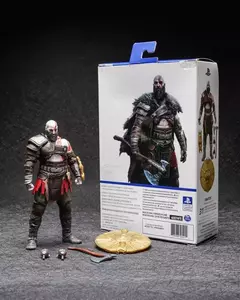 Imagem do [Pré-venda] Pack/ Individual Kratos & Atreus, God of War - Spin Master