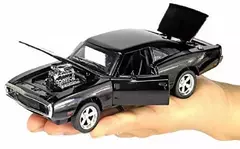 Die Cast Model - Alloy Model - Dodge Charger Pull Back Escala 1:32 - Velozes & Furiosos - Gibi Maniacos