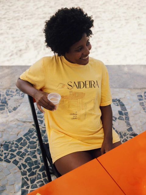 Camiseta Saideira Amarela