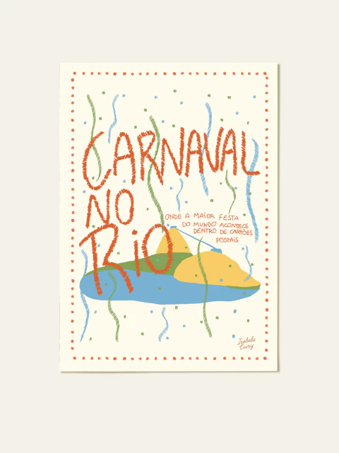 Print Carnaval no Rio - comprar online