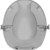 Assento elevado Trava 7cm C/Tampa Astra - comprar online