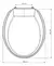 Imagem do Assento Original PP Eco Universal Branco Incepa/Celite/Logasa