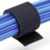 Rolo de Fita Velcro Qwik Tie 19,1mm x 22,86m Preto Original na internet