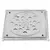 Ralo com Caixilho 10x10 Aço Inox 430 Minox - comprar online