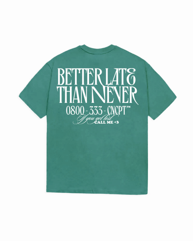 Remera Better Late - Esmeralda thumbnail 2