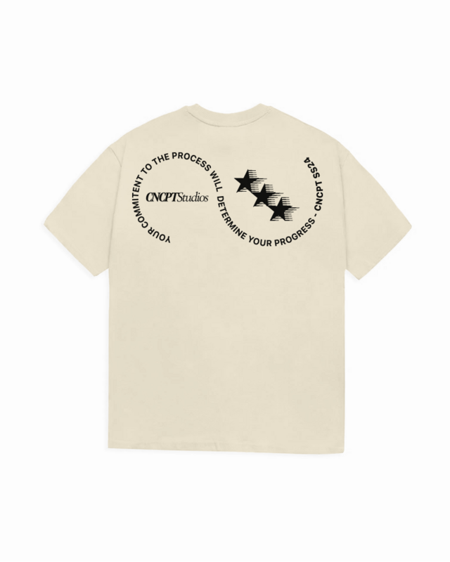 Remera Cncpt Stars - Cream thumbnail 2