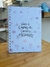 CADERNO FLORAL "VOCÊ É CAPAZ DE COISAS INCRÍVEIS" - comprar online