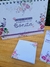 KIT ORGANIZAÇÃO SEMANAL- FLORAL - Ateliê Tha Cole