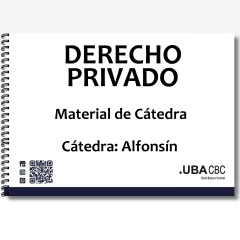 Derecho Privado - Cátedra: Alfonsín