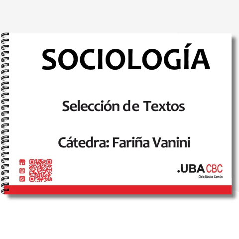 Sociología (14) - Fariña Vanini -