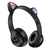 Auricular Inalambrico Bluetooth 5.0 Gatito LEDS RGB | P47M - Digercom Informatica