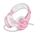 Auricular Gamer Trust Pink c/ Microfono PC/PS4 | RADIUS - tienda online