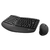 Kit Teclado + Mouse Klip Ergonomico Inalambrico | KBK-510