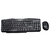 Kit Teclado + Mouse Inalambrico Solarmax USB | KB302W + MW200