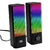 Parlante p/ PC GTC USB 10W RGB c/ Bluetooth | ANI-S01