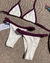 Conjunto Virgínia off white com açaí