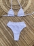 Conjunto Jade Hot Pant branco com cortininha