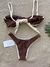 Conjunto Alana marrom com off - almadesereiaof