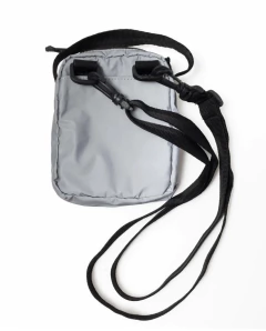 Shoulder Bag Fire Square Logo (Cinza/Refletiva) na internet