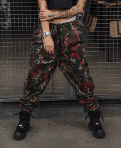 Calça Cargo Camuflada