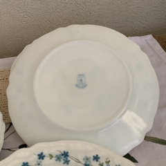Juego x 6 Platos Playos. Sello Arcopal France. Miden 23,5 cm.