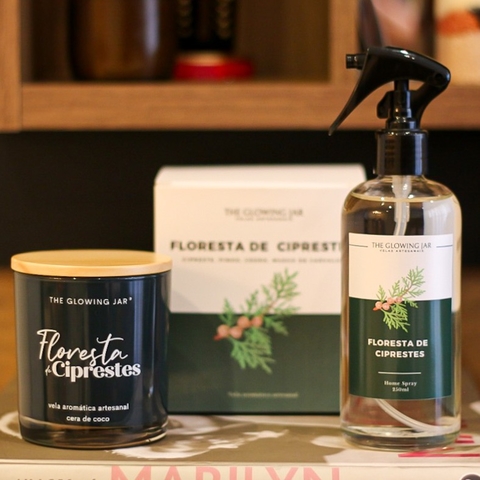 KIT Floresta de Ciprestes (Vela + Home Spray)