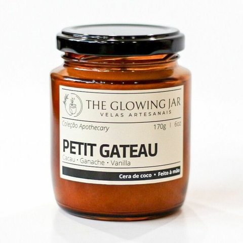 Vela Petit Gateau - (ganache, cacau, vanilla)