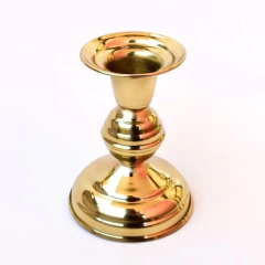 Castiçal Dourado - comprar online