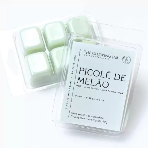 Pastilha de Cera - Wax Melt - Picolé de Melão - comprar online
